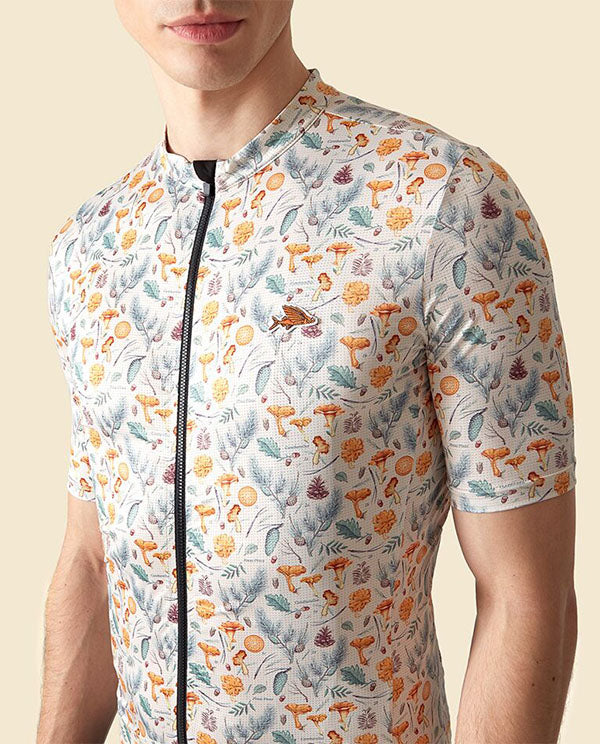 Café du Cycliste 車衣 Fleurette V2 Lightweight Jersey Chanterelle Chalk男款 奶油蕈菇