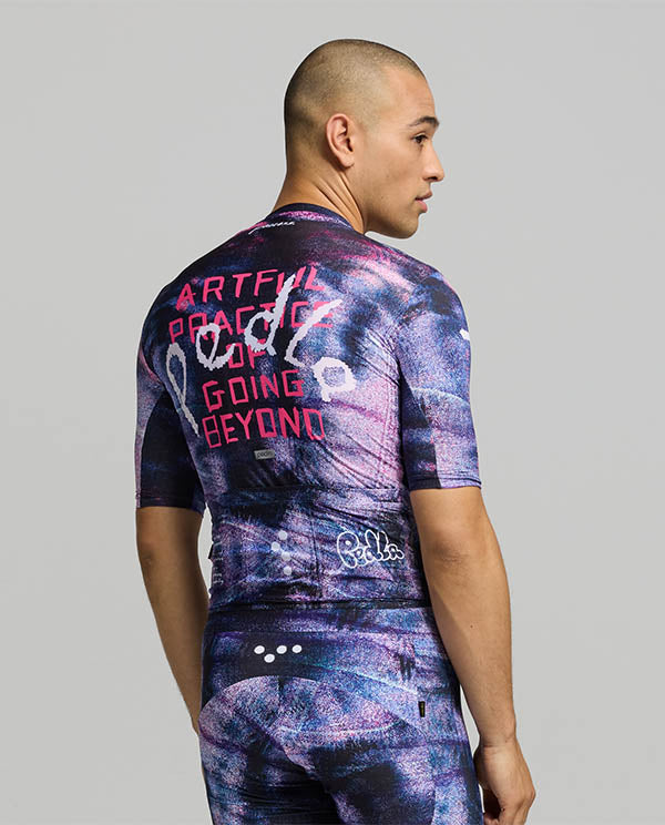 Pedla 車衣 Denim Classic Jersey Blue Fade 男款 紫藍