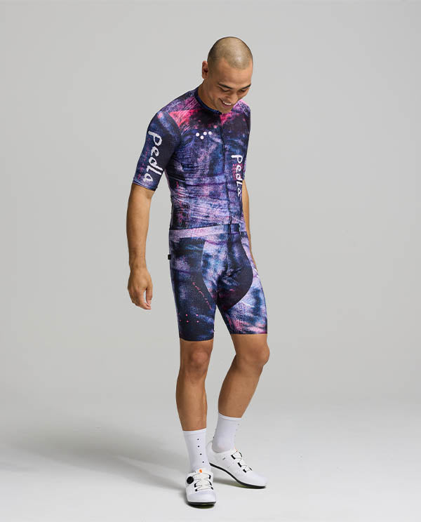 Pedla 車衣 Denim Classic Jersey Blue Fade 男款 紫藍