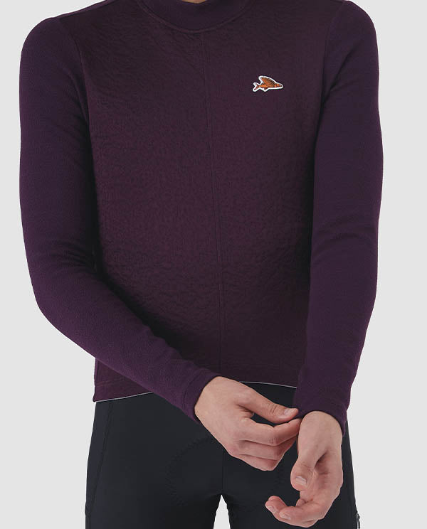 Café du Cycliste 車衣 Lydia LS Jersey Quetsche 長袖 男款 紫