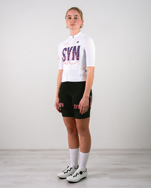 Biehler 車衣 PRO Design Lab Jersey Crossed White 女款 白