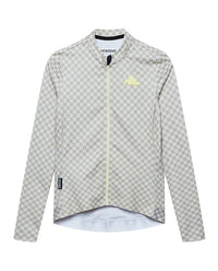 Café du Cycliste 車衣 Constance LS Jersey Puddle 長袖 女款 淺灰格