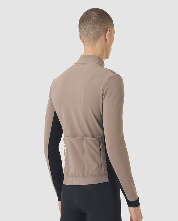 Café du Cycliste 軟殼外套Manon Softshell Jacket OysterGrey 男款 棕灰