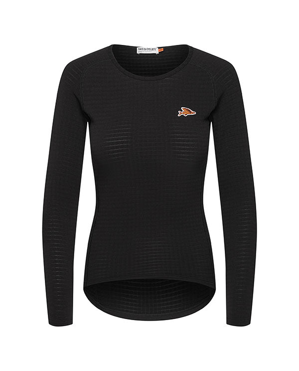 Café du Cycliste 底衫Coline LS Baselayer Black 長袖 女款 黑