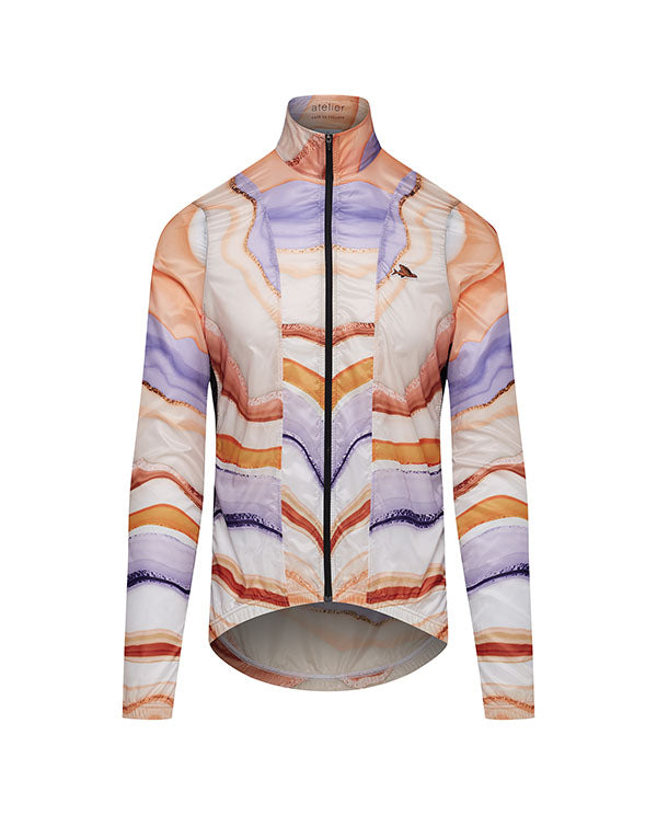 Café du Cycliste 工坊外套 Gaella Windproof Jacket Atelier Onyx 男款 瑪瑙紋