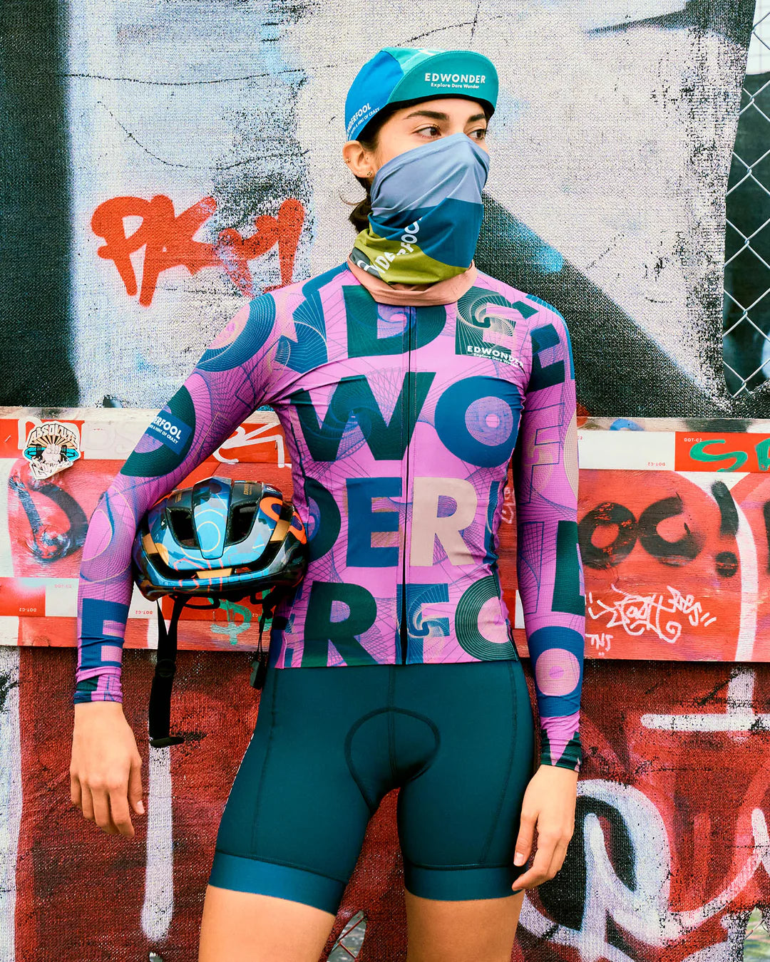 EDW 脖圍Wonderfool Lightweight Neck Tube - Glacier 銀河藍