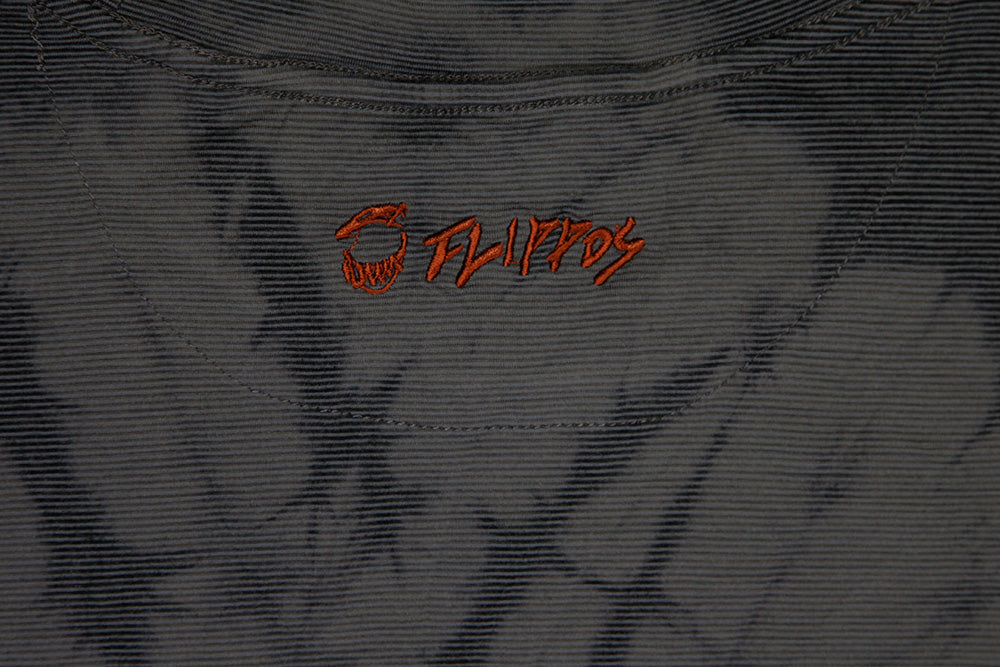 跑衣 FEATHERLITE MERINO TEE (Men)灰漩紮染