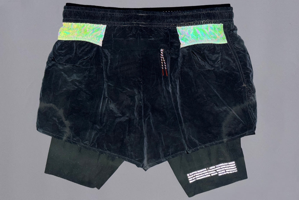 跑褲 FAITH TRAIL SHORTS 5” AERO® 紮染綠黑