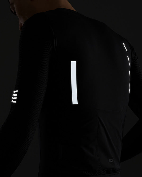MAAP 車衣 Evade Pro Base LS Jersey 2.0 Black 薄長袖 男款 黑