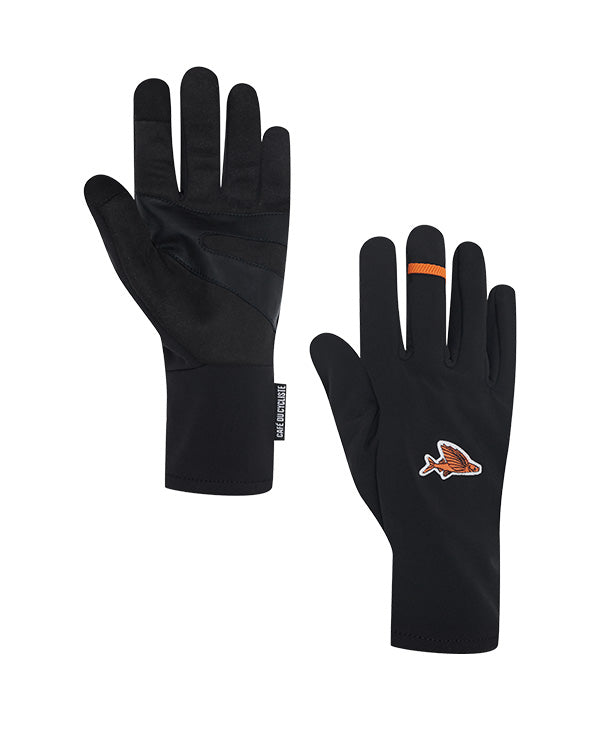 Café du Cycliste 防寒手套 Softshell Gloves Black 黑