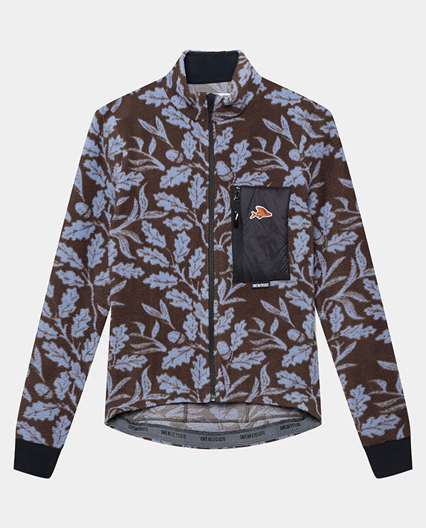 Café du Cycliste 車衣Solange Carob Verbena長袖 女款 櫟葉藍