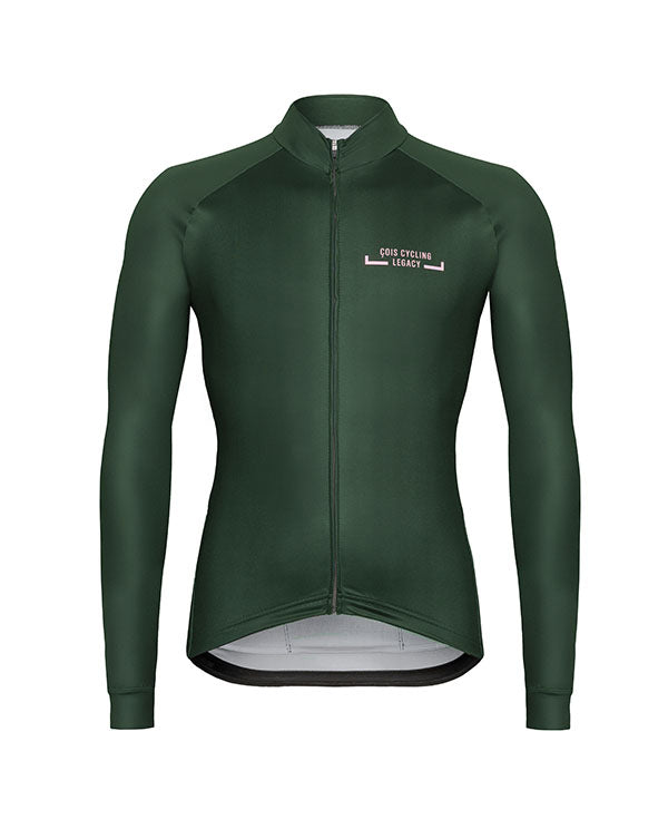 COIS 車衣Signature LS Jersey Green男-綠色