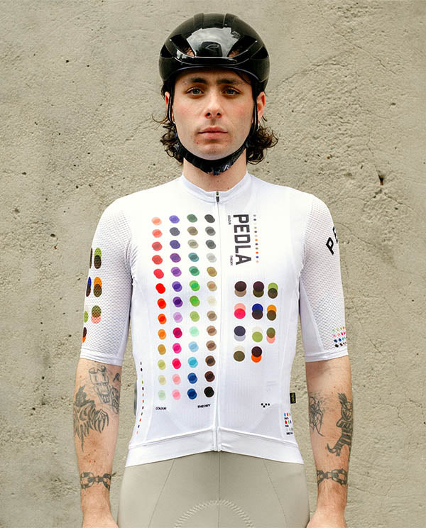 Pedla 車衣 Colour Theory LunaAIR Jersey White 男款 白