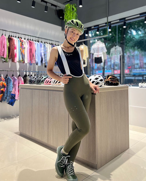 Pedla 薄長褲 Essentials SuperFIT2.0 Bib Tight Olive 女款 橄欖綠