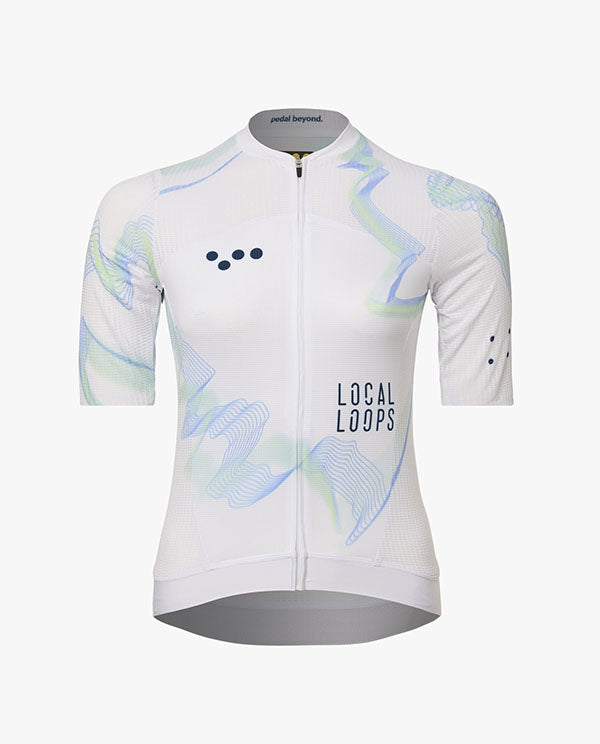 Pedla 車衣 Local Loops Air Jersey-White Sky 女款 白