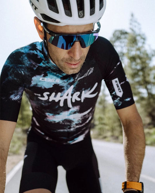 Q36.5 車衣Gregarius Pro Nibali Ocean Jersey 男款 黑