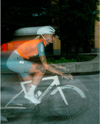 Biehler 車衣 Syndicate Pro Jersey Juicy Blue 女款 亮橘