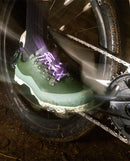 Café du Cycliste 卡鞋 Outland Shoes Khaki Scots Pine(鞋帶款) 松綠