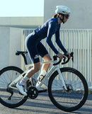 Café du Cycliste 車衣 Roxane LS Jersey Navy 長袖 女款 藍