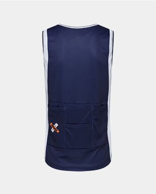 Café du Cycliste 車衣 Beatrice V2 Lightweight Jersey NavyWhite 無袖 男款 藍白