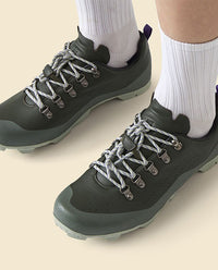 Café du Cycliste 卡鞋 Outland Shoes Khaki Scots Pine(鞋帶款) 松綠