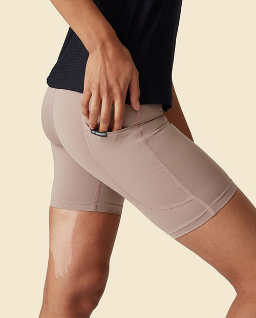 Café du Cycliste 瑜珈休閒短褲 Maina Oyster Grey 女款 米