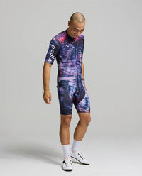 Pedla 車衣 Denim Classic Jersey Blue Fade 男款 紫藍