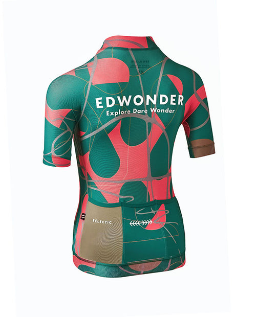 EDW 車衣EdW Eclectic Short Sleeve Jersey Urban 女款 橘綠