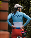 Pedla 薄長袖車衣 BOLD Classic LS Jersey Twilight 女款 暮光藍