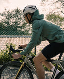Café du Cycliste 外套Alizee ScotsPine 全防水 松綠 男女共版