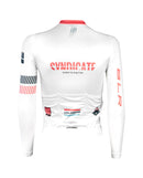 Biehler 薄長袖車衣Syndicate Race Team LS Jersey Sunday 女款 白