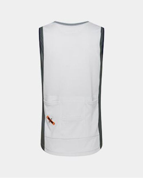 Café du Cycliste 車衣 Beatrice V2 Lightweight Jersey WhiteScotsPine 無袖 男款 白松綠