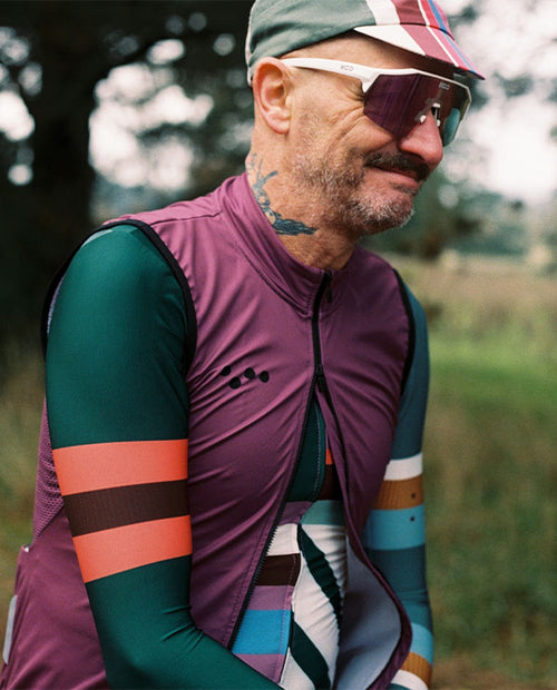 Pedla 防風背心 Essentials Classic Gilet Mulberry 男款 莓紫