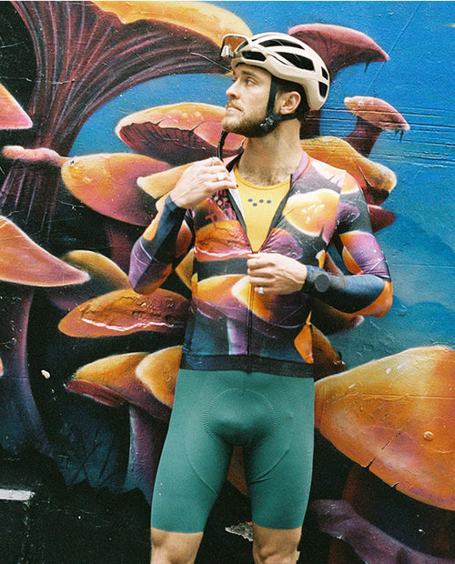 Pedla 車衣Beyondism Classic LS Jersey Makatron 男款 迷幻蘑菇