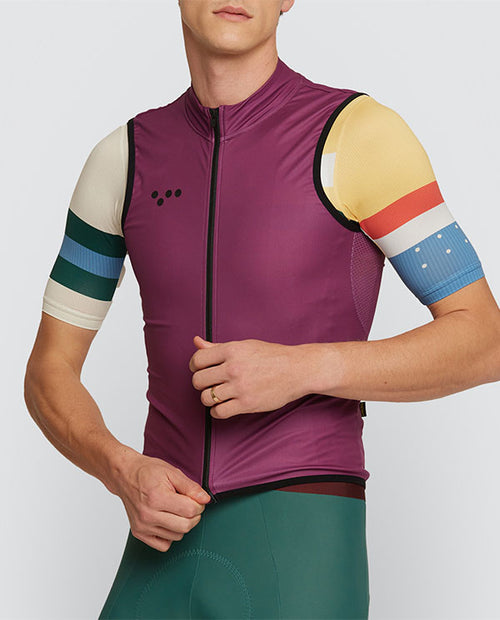 Pedla 防風背心 Essentials Classic Gilet Mulberry 男款 莓紫