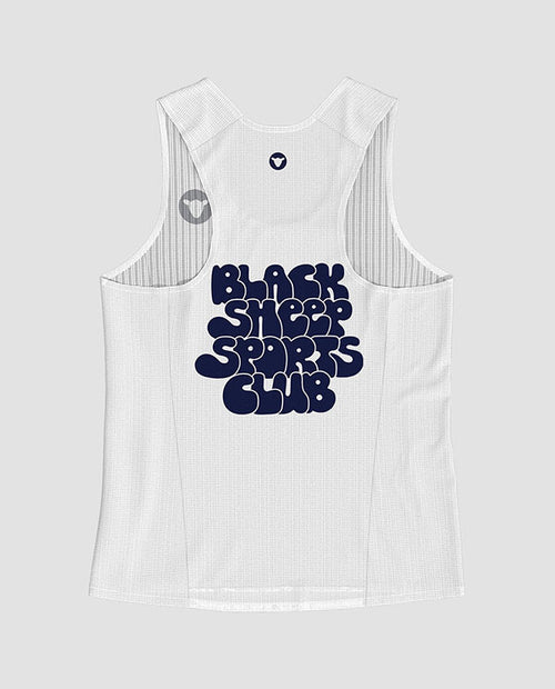 Black Sheep 運動衣 Fly Singlet Sport Club White 坦克背心 女款 白