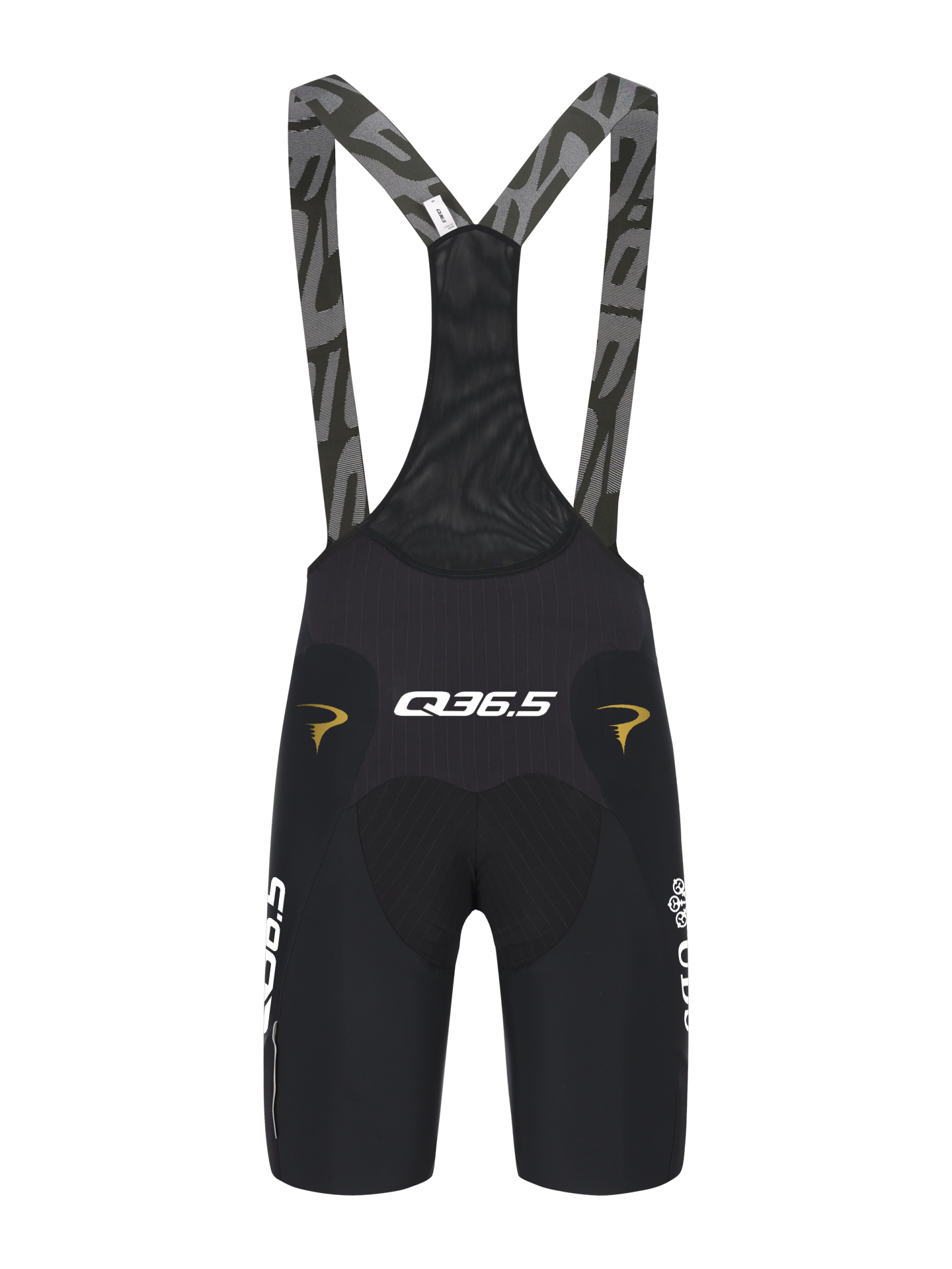 Q36.5 車褲Gregarius Pro Cycling Team Bib Shorts Black 男款 黑