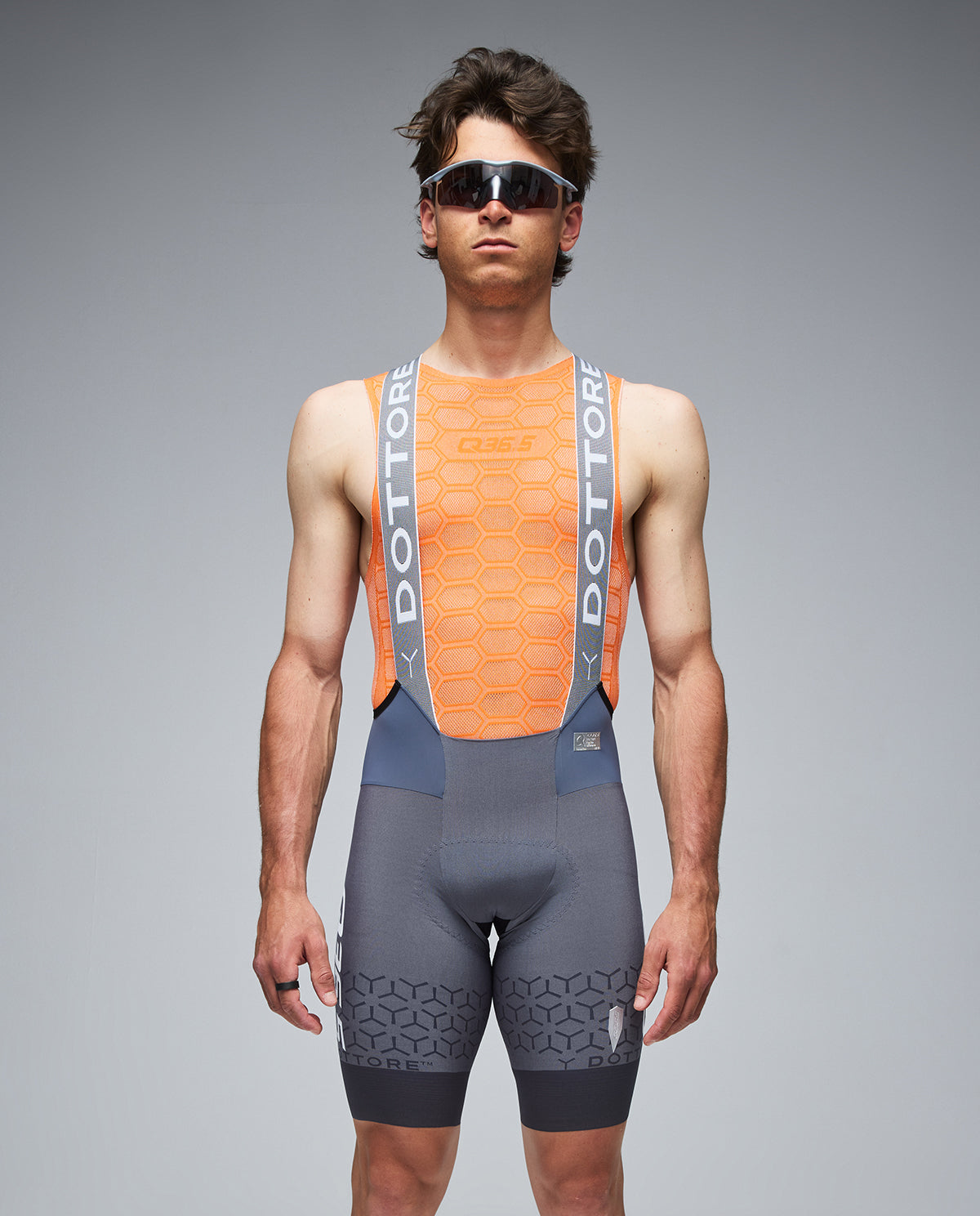 Q36.5 車褲 Dottore Pro Bib Shorts Signature Tarmac 男款 灰