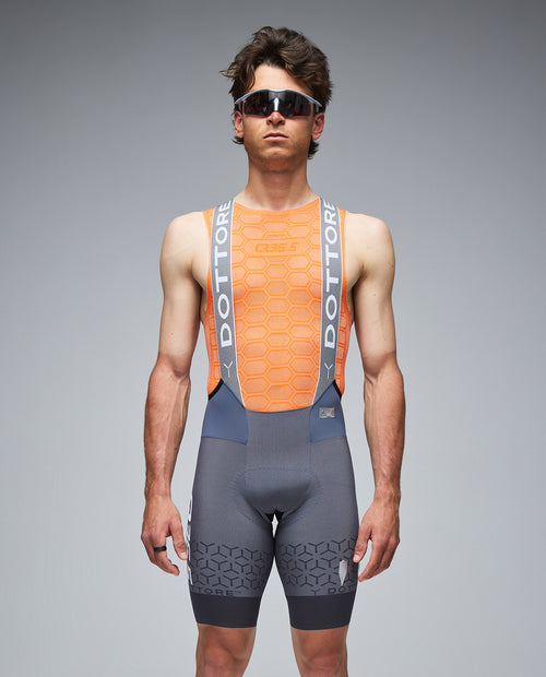 Q36.5 車褲 Dottore Pro Bib Shorts Signature Tarmac 男款 灰