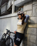 Biehler 薄長袖車衣 SYN Aero LS Jersey Gold Grey 女款 灰金
