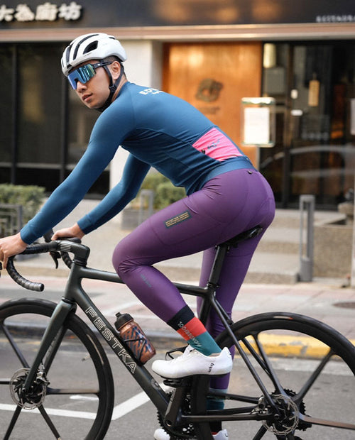 EdWonder 冬季長袖車衣EdW Edition Thermal LS Nile Blue長袖 男款 尼羅河藍