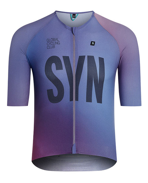 Biehler 車衣 PRO Tech Jersey Blur 男款 漸層藍