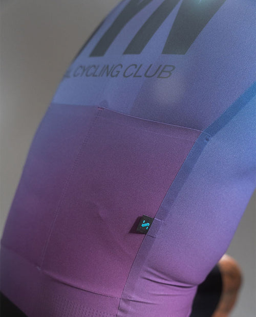 Biehler 車衣 PRO Tech Jersey Blur 男款 漸層藍