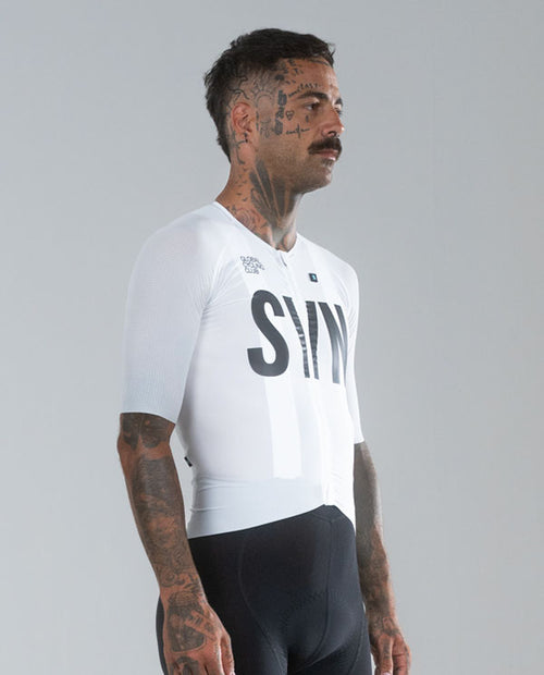 Biehler 車衣 PRO Tech Jersey White 男款 白