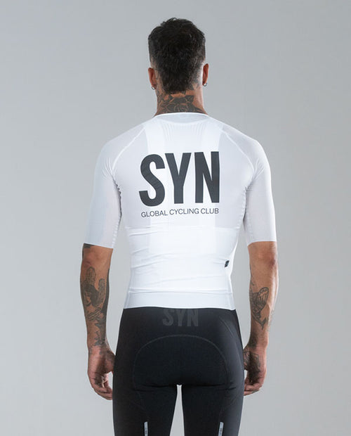 Biehler 車衣 PRO Tech Jersey White 男款 白