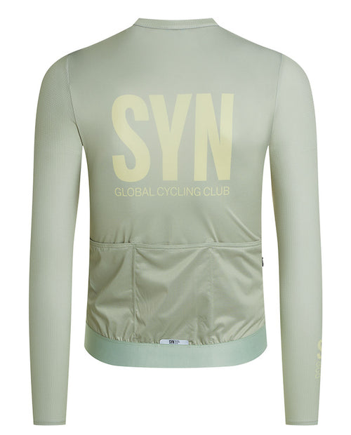Biehler 薄長袖車衣 Pro LS Jersey Lizzard 男款 草綠