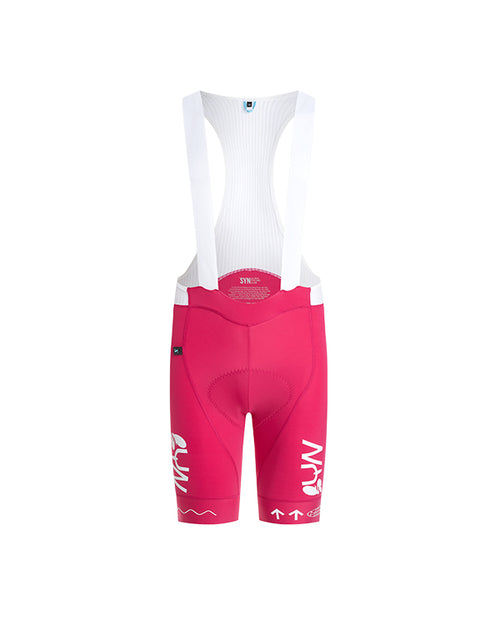 SYN 車褲 Pro Team Bib Shorts Coral Pink 男款 亮紅