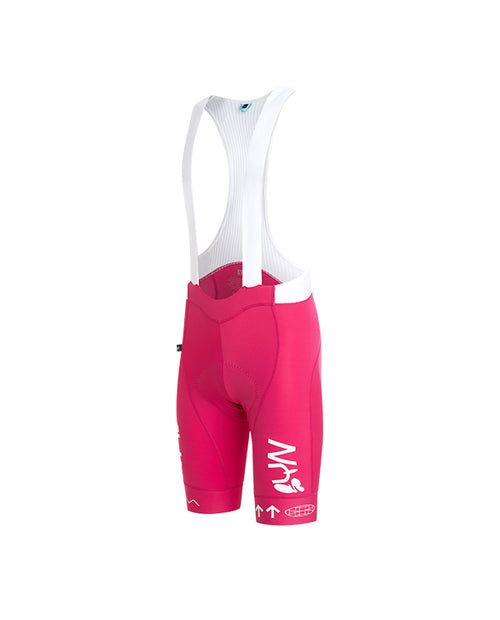 SYN 車褲 Pro Team Bib Shorts Coral Pink 男款 亮紅
