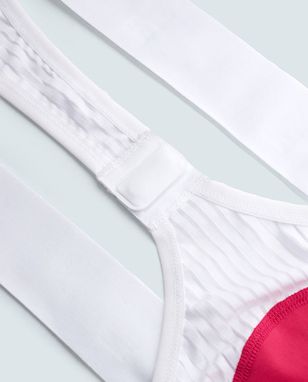 SYN 車褲 Pro Team Bib Shorts Coral Pink 女款 亮紅