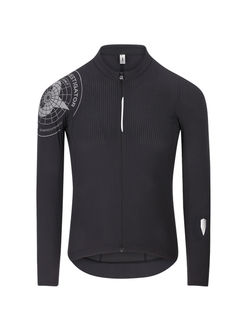 Q36.5 薄長袖車衣Dottore Pro Research Scientist LS Jersey Black 男款 黑